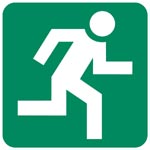 Image of Escape Route Sign